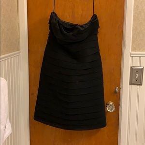 The limited little black strapless dress 10